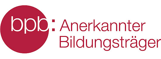 Anerkannter Bildungsträger der Bundeszentrale für politische Bildung (bpb)